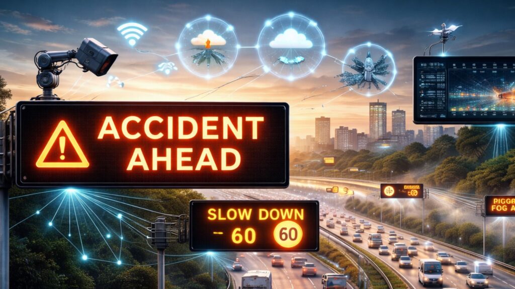 How Smart Variable Message Displays Improve Road Safety in India.