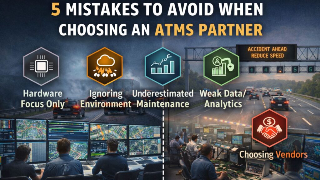 Choosing the Right ATMS Partner: 5 Mistakes That Can Impact Smart Highway Infrastructure