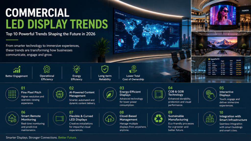 Commercial LED Display Trends