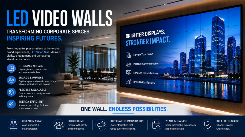 Corporate LED Video Walls