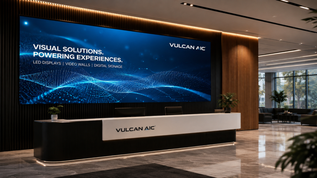 Corporate Reception LED Displays
