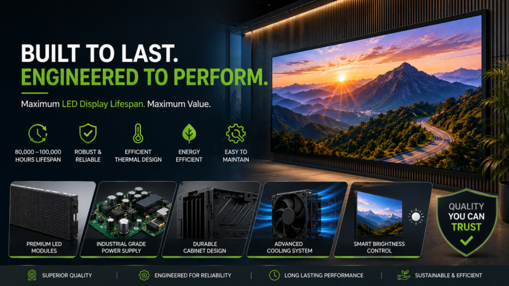 LED Display Lifespan